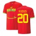 Ghana Mohammed Kudus #20 Voetbalkleding Uitshirt WK 2022 Korte Mouwen